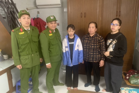 Cảnh sát 113 Công an thành phố kịp thời hỗ trợ tìm kiếm bé gái đi lạc trong đêm